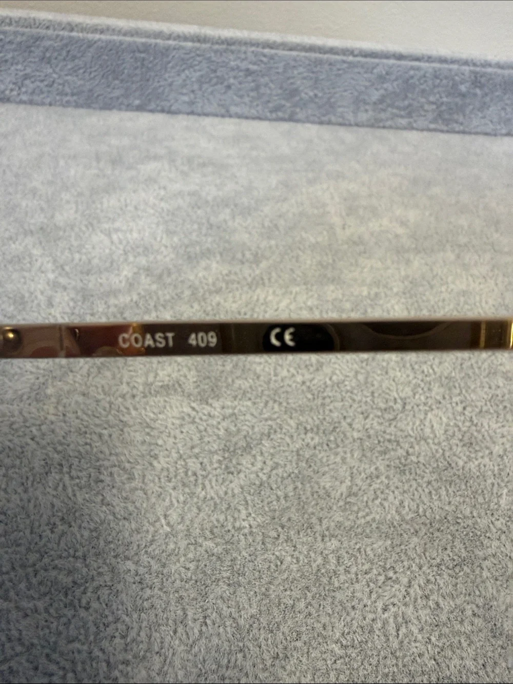 Vintage Round Coast 409 Tortoiseshell Eyeglass Frames Eyesize 46